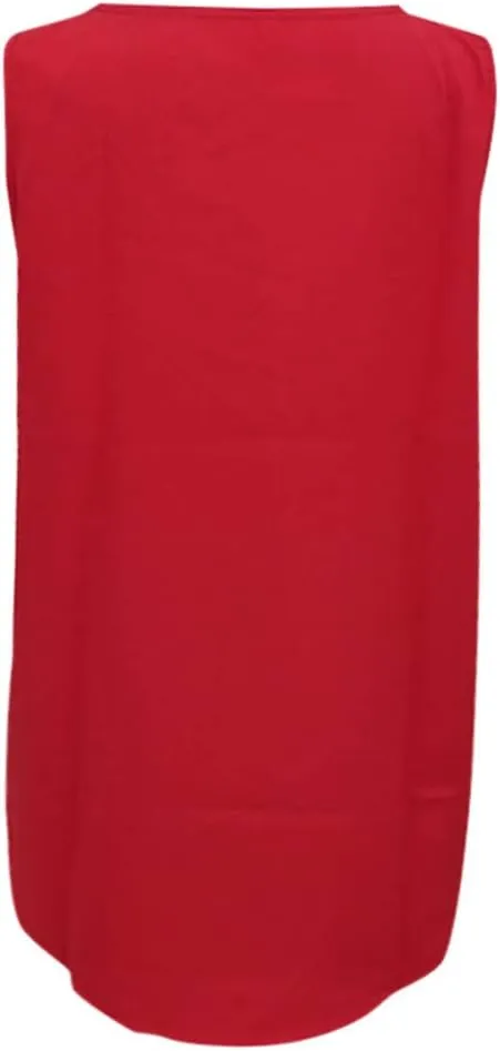 Women Plus Size Loose V Neck Sleeveless T Shirts Chiffon Pullover Tank Tops Apparel Women Tops