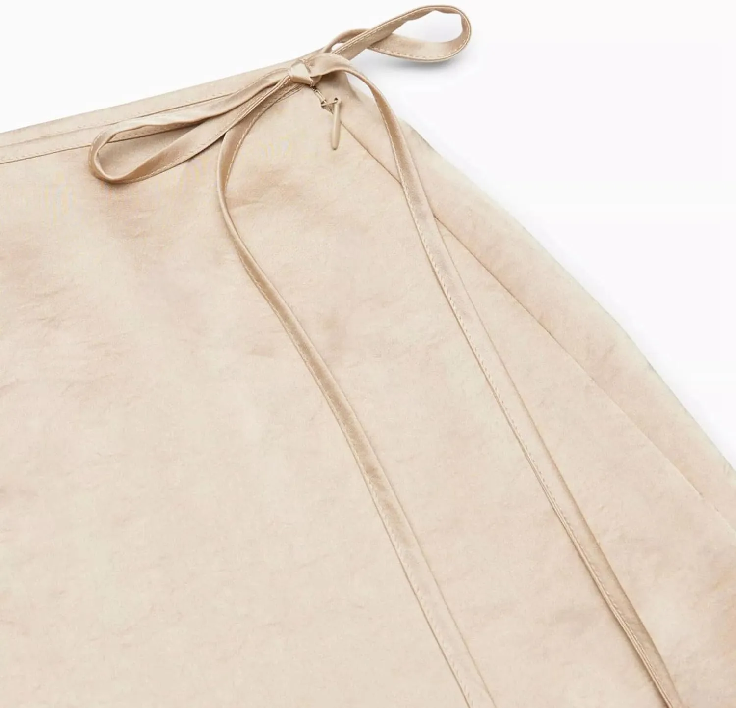 Women Satin High Waist Elastic Stitching Long Skirt Slim Fit Hip Skirt Skirts for Girls