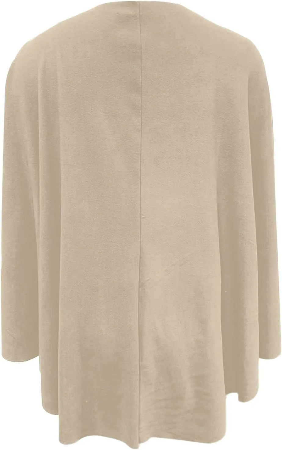Women's Shawl Wrap Knitted Open Front Poncho Cape Oversized Sweaters Casual Cardigan Shawls for Fall Winter