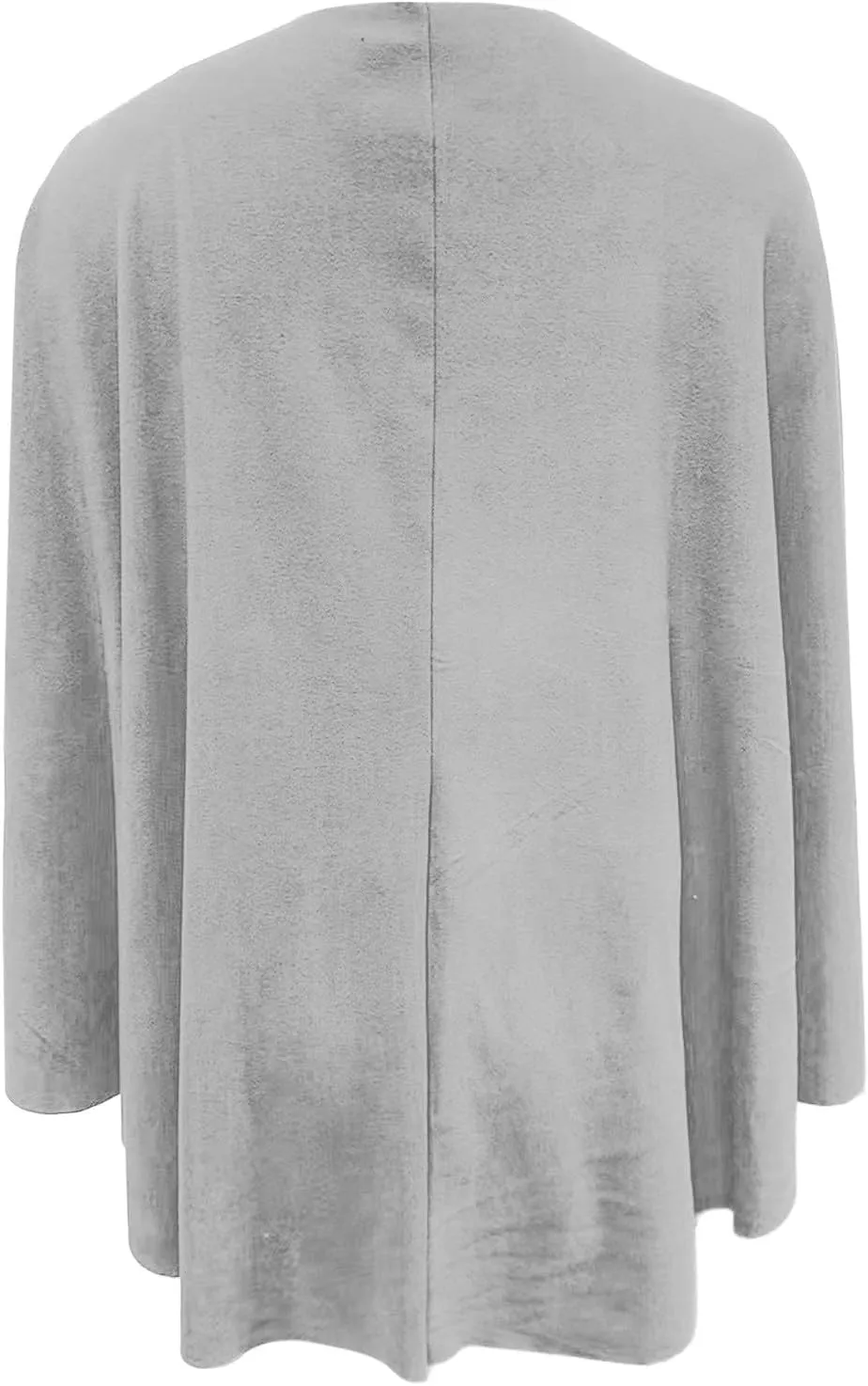 Women's Shawl Wrap Knitted Open Front Poncho Cape Oversized Sweaters Casual Cardigan Shawls for Fall Winter