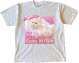 Y2k Graphic Print Tees Vintage Stamp Tee Coastal Clothes Oversized Aesthetic Tops Cute Tshirt