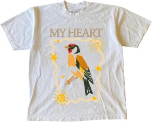 Y2k Graphic Print Tees Vintage Stamp Tee Coastal Clothes Oversized Aesthetic Tops Cute Tshirt
