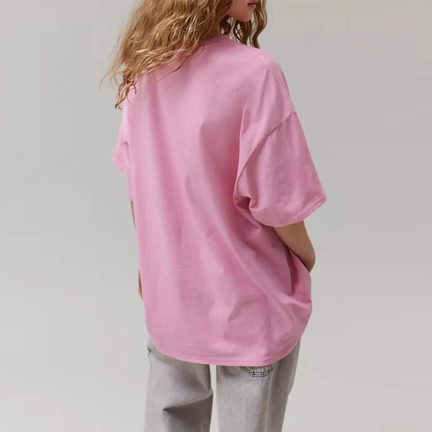 Y2k Womens Oversized Fruit Graphic Print Tees Shirts Vintage Flower Baggy Tshirt Tops Coastal Clothes Aesthetic
