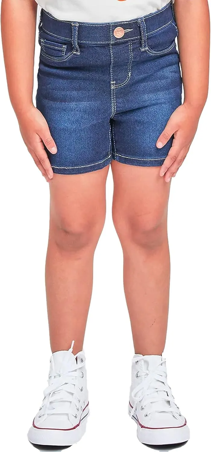 YMI Toddler Girls Mid-Rise Pull on Denim Short