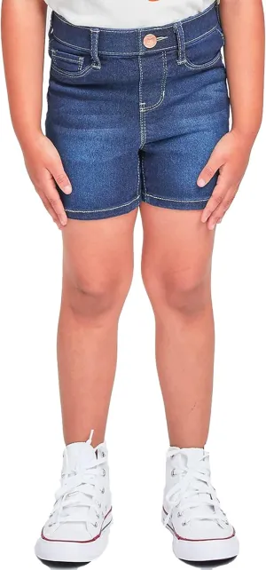 YMI Toddler Girls Mid-Rise Pull on Denim Short